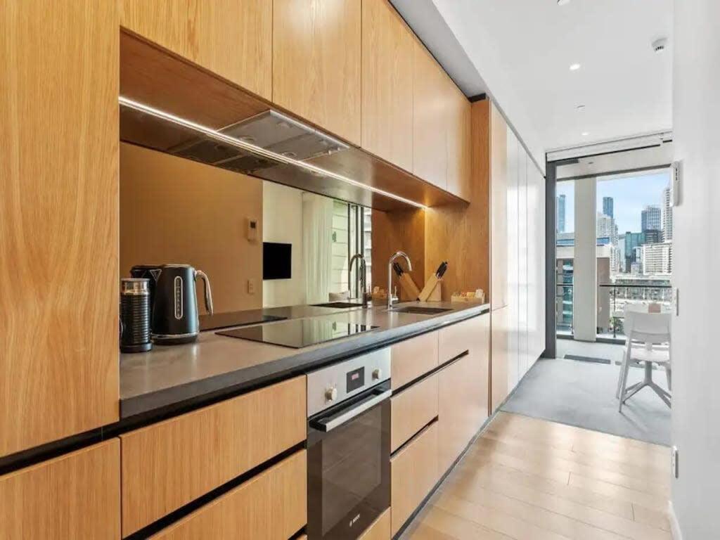 Modern One Bedroom Apartment In Wynyard Quarter Auckland Exteriér fotografie