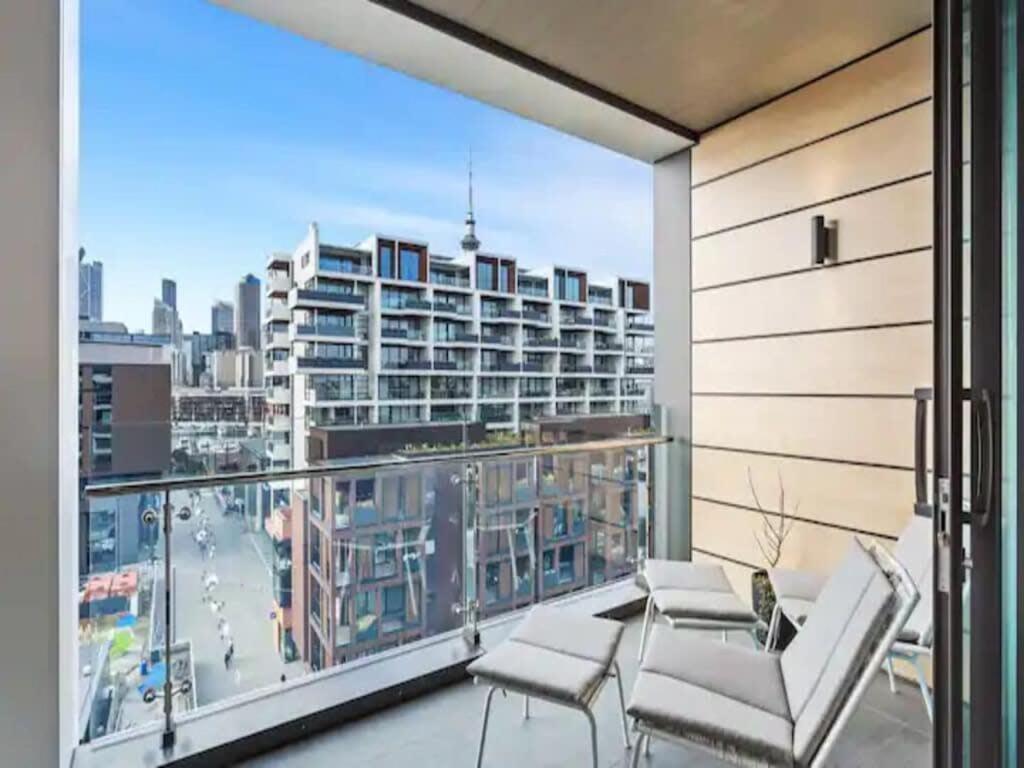 Modern One Bedroom Apartment In Wynyard Quarter Auckland Exteriér fotografie